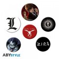 neuveden: Death Note - set odznaků