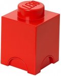 neuveden: Úložný box LEGO 1 - červený