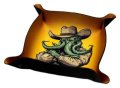 : Dice tray - 22 x 22 cm - Cowboy Cthulhu