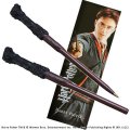 neuveden: Harry Potter: Psací pero jako hůlka s knižní záložkou - hůlka Harryho Poter