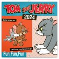 neuveden: Kalendář 2024 poznámkový: Tom a Jerry, 30 × 30 cm