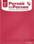 Richards Jack C.: Person to Person 2 Test Booklet + CD (3rd)