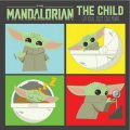 neuveden: Kalendář 2022 Star Wars Mandalorian/The Child - nástěnný