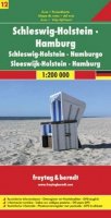 neuveden: AK 0218 Šlesvicko-Holštýnsko, Hamburk 1:200 000 / automapa + rekreační mapa