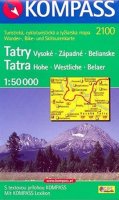 neuveden: Vysoké Tatry 2100 NKOM 1:50T