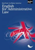 Škurek Martin, Přidalová Eva, Tozzi Kamila: English for Administrative Law