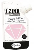 neuveden: Diamantová barva IZINK Diamond - pastelová růžová, 80 ml