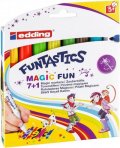 neuveden: Edding Dětské fixy Funtastics Magic Fun 13, sada 8 barev pro menší děti