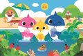 neuveden: Puzzle Baby Shark s rodinou na dovolené 60 dílků