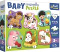 neuveden: Trefl Puzzle Baby Farma 6v1 (2-6 dílků)