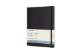 neuveden: Moleskine: Měsíční diář 2018-2019 měkký černý XL