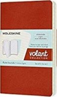 neuveden: Sešity Moleskine Volant - měkké desky, S, linkované, 2 ks - oranžový/ modrý
