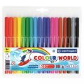 neuveden: Centropen Fixy COLOUR WORLD 7550 trojboké, sada 18 barev