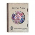 neuveden: Dřevěné puzzle/Flower Mandala A3