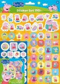 -: Prasátko Peppa - Samolepkový set 190+