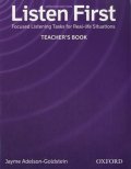 Adelson-Goldstein Jayme: Listen First Teacher´s Book