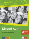neuveden: Klasse! A2.1 – Hybride Ausgabe – Kursbuch + MP3/Video allango.net + Lizenz 