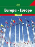 neuveden: Evropa 1:800 000 / autoatlas