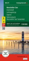 : Neziderské jezero 1:50 000 / cykloturistická a volnočasová mapa
