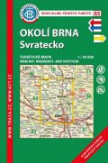 neuveden: KČT 85 Okolí Brna, Svratecko 1:50 000 / turistická mapa