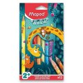 neuveden: Maped Pastelky Jungle Fever Jumbo 12 ks