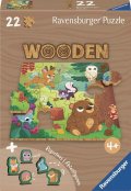 neuveden: Dřevěné puzzle Džungle 22 dílků
