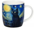 neuveden: Hrnek - Gogh - s kočkou