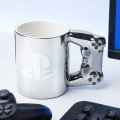 neuveden: Hrnek 3D Playstation PS4 stříbrný