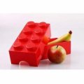 neuveden: Svačinový box LEGO - červený
