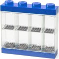 neuveden: Sběratelská skříňka LEGO na 8 minifigurek - modrá