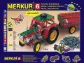 neuveden: Merkur 6 stavebnice, 957 dílů, 100 modelů