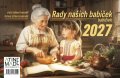 : Kalendář 2027 Rady našich babiček, stolní, týdenní, 14 x 21,4 cm