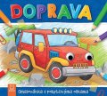 neuveden: Doprava - Omalovánka s pohyblivýma očkama