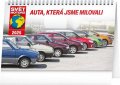 neuveden: Kalendář 2025 stolní: Svět motorů, 23,1 × 14,5 cm