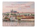 Chinmoy Sri: Magnet na lednici Czech Republic There is only one time…