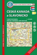 neuveden: KČT 78 Česká Kanada a Slavonicko 1:50 000/turistická mapa