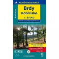 neuveden: 1: 50T (24)-Brdy, Dobříšsko (turistická mapa)
