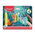 neuveden: Maped Voskovky Jungle Fever Jumbo 12 ks