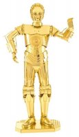 neuveden: Metal Earth 3D puzzle Star Wars C-3PO gold