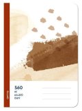 neuveden: Optys Školní sešit 560 bezdřevý čistý - čokoláda