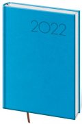 neuveden: Diář 2022 Print - světle modrý, denní, A5