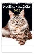 neuveden: Kalendář nástěnný 2023 - Kočičky