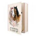neuveden: Dárková sada malá kniha - O koních a lidech (sprchový gel, šampon)