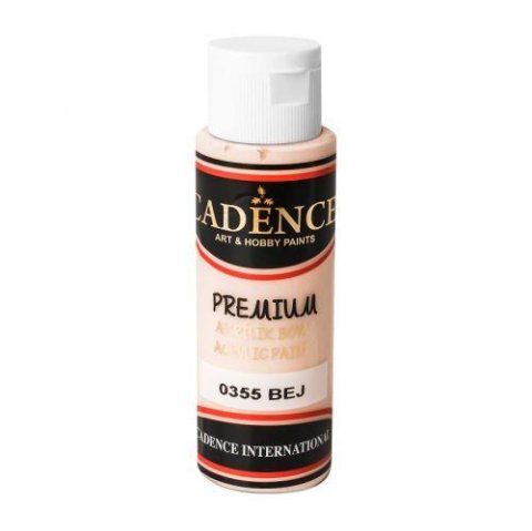 neuveden: Akrylová barva Cadence Premium - béžová / 70 ml