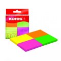 neuveden: Kores Neonové bločky Multicolour 40x50 mm ve 4 barvách