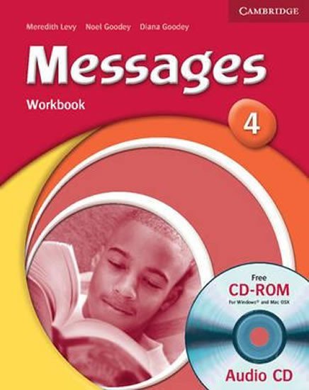 Goodey Diana: Messages 4 Workbook with Audio CD/CD-ROM