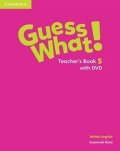 Reed Susannah: Guess What! 5 Teacher´s Book +DVD