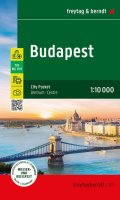 neuveden: Budapešť 1:10 000 / mapa města
