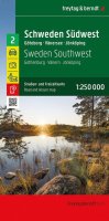 : Jihozápadní Švédsko 1:250 000 / automapa + volnočasová mapa