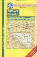 neuveden: KČT 15 Šumava,Klatovsko - cyklomapa